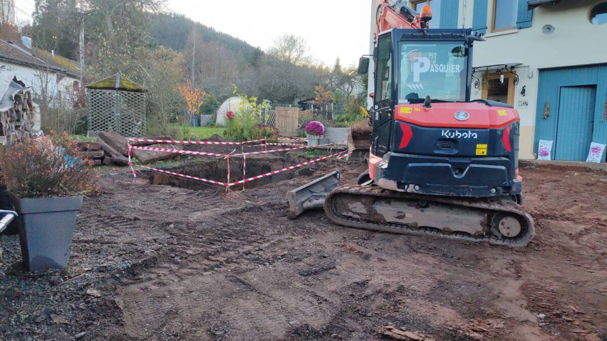 Travaux d’assainissement dans les Vosges Rambervillers 1